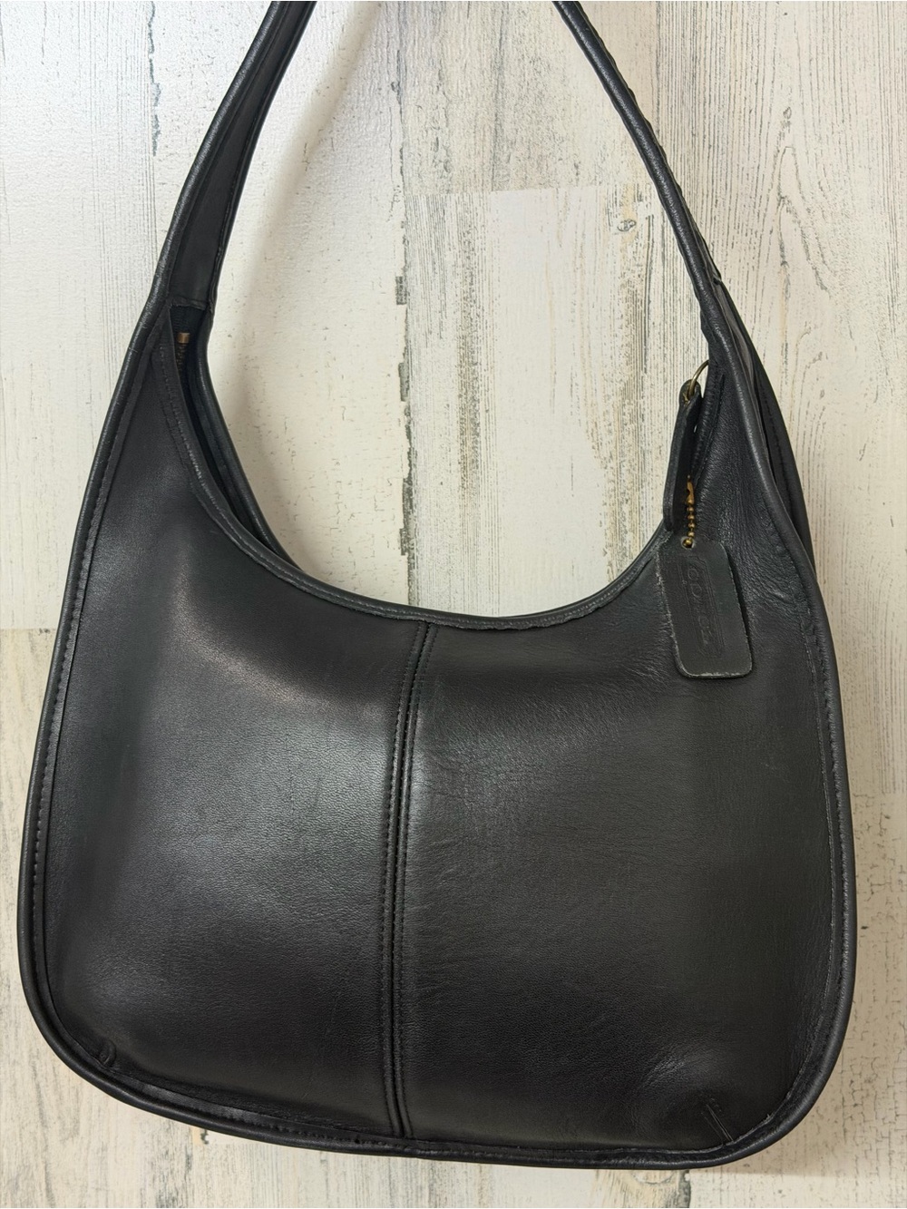 Vintage Coach Ergo Pocket Zip Hobo Shoulder Bag 9033 - Gem